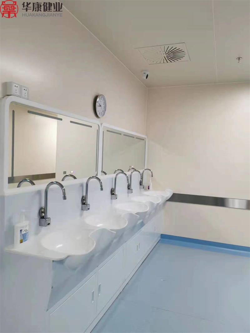 Solid Surface Basin Washing Basin Used in Hospital Surgical Room Hand Wash Basin