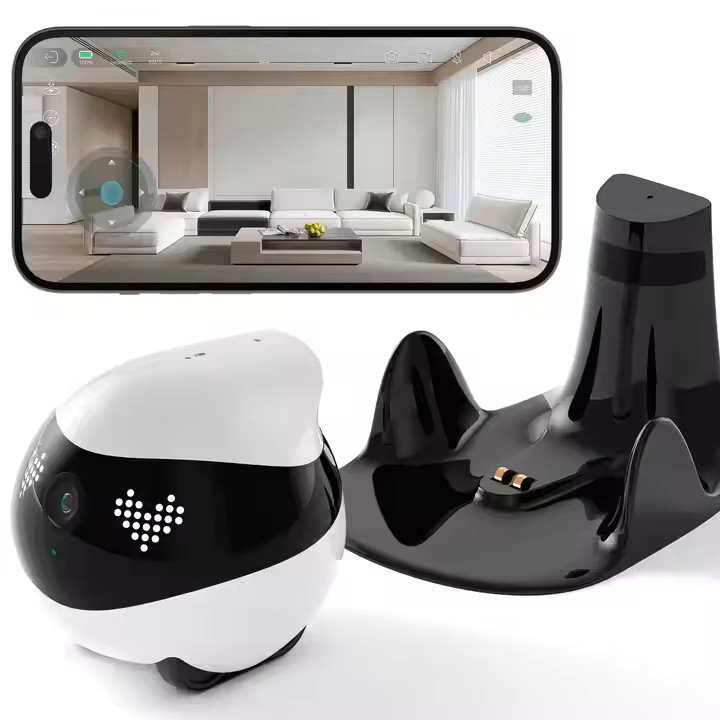 Autonomous Mobile with Camera Voice Control Wi Fi Networking Voice Control Pet Robot