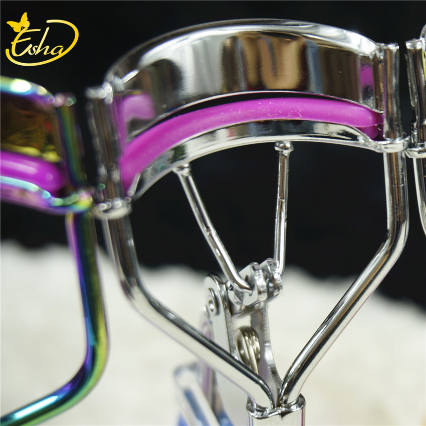 Portable Long-Lasting Styling Eye Lash Curler Wholesale Stainless Steel Makeup Metal Eyelash Curler