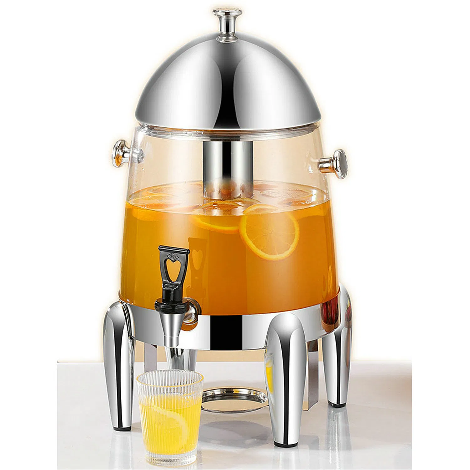 PE Body Stainless Steel Milk Juice Dispenser 12L Coffee Dispenser