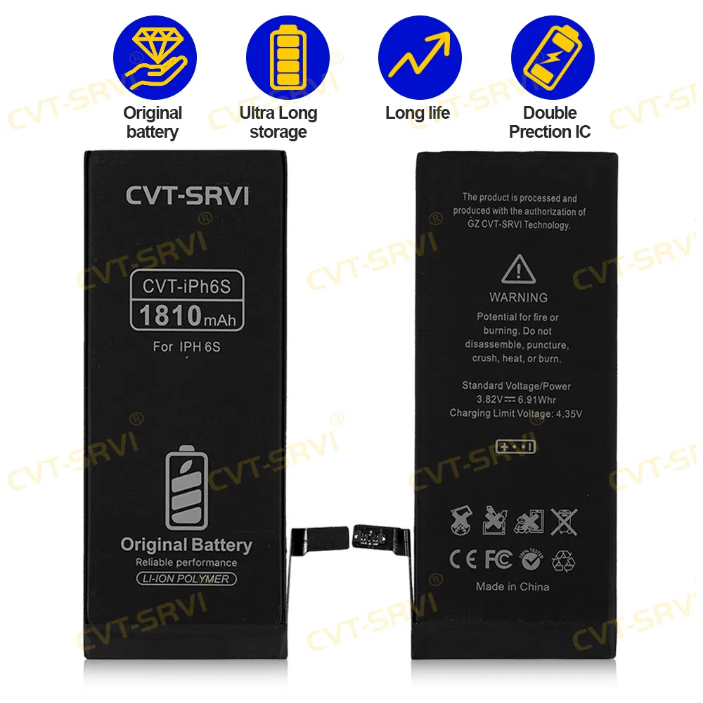 Аккумуляторы CVT для iPhone 6s-13 mini, новые, полная ёмкость