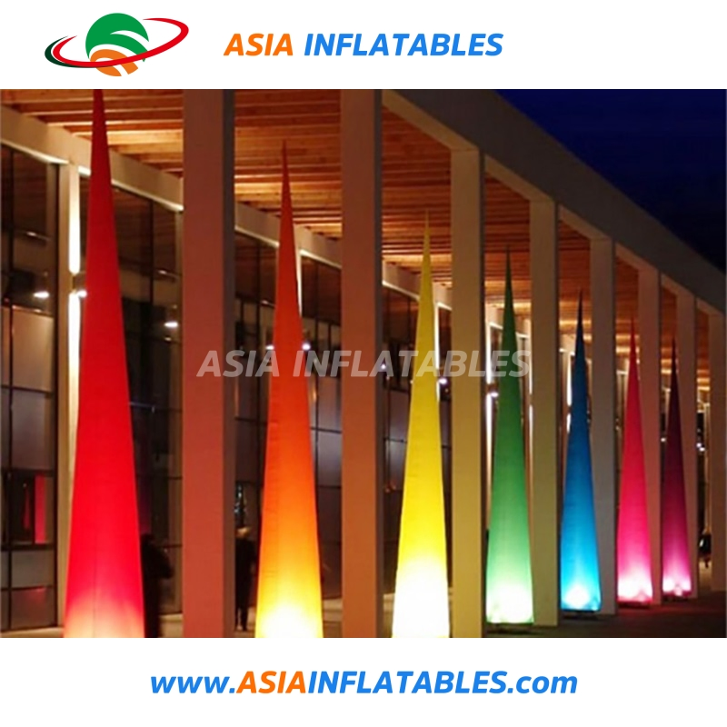 LED Colorful Light Inflatable Printing Light Tube Group