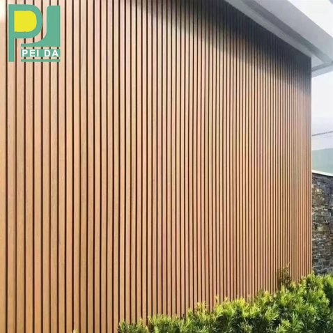 Co-Extrusion WPC Wall Cladding Panel Sheet Wood Wall Exterior