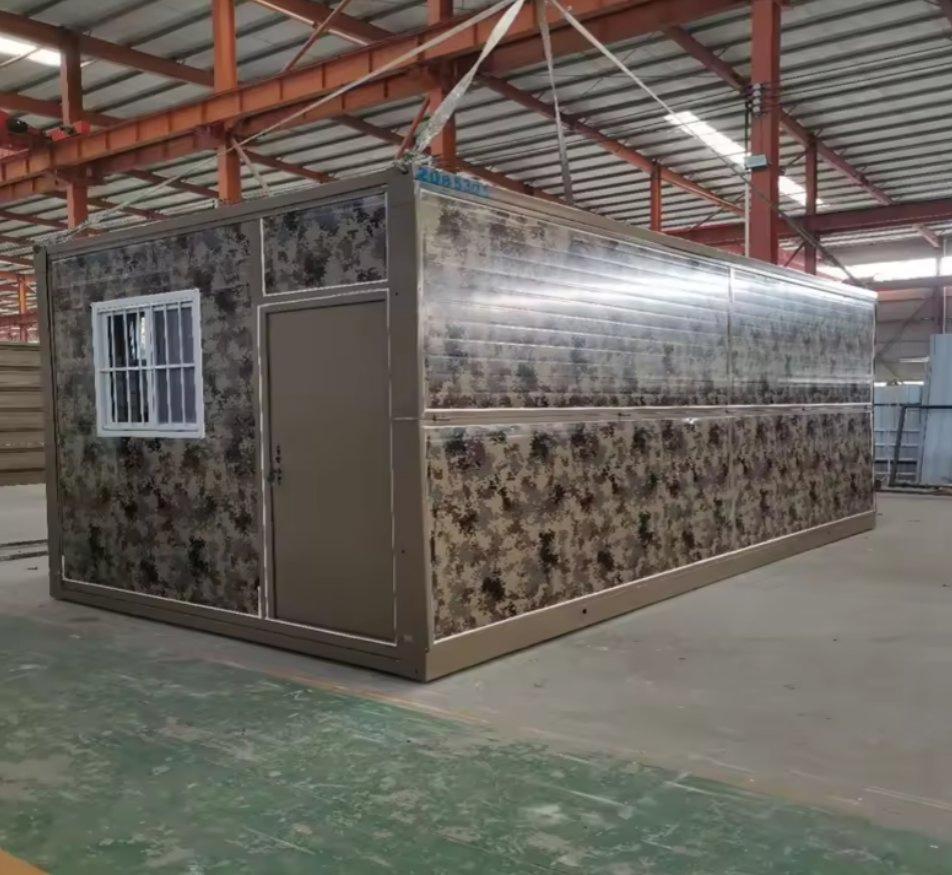 Portable 20-Foot Folding Toilet Container for Efficient Storage