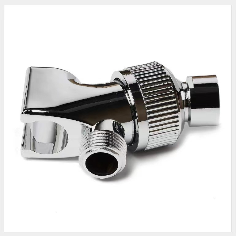 Premium Chrome Adjustable Shower Head Holder for Ultimate Comfort