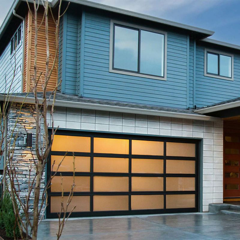 Factory Price Customize Sliding Rolling Gate Remote Control Aluminum Wood Steel Security Automatic Garage Door Motor Garage Door