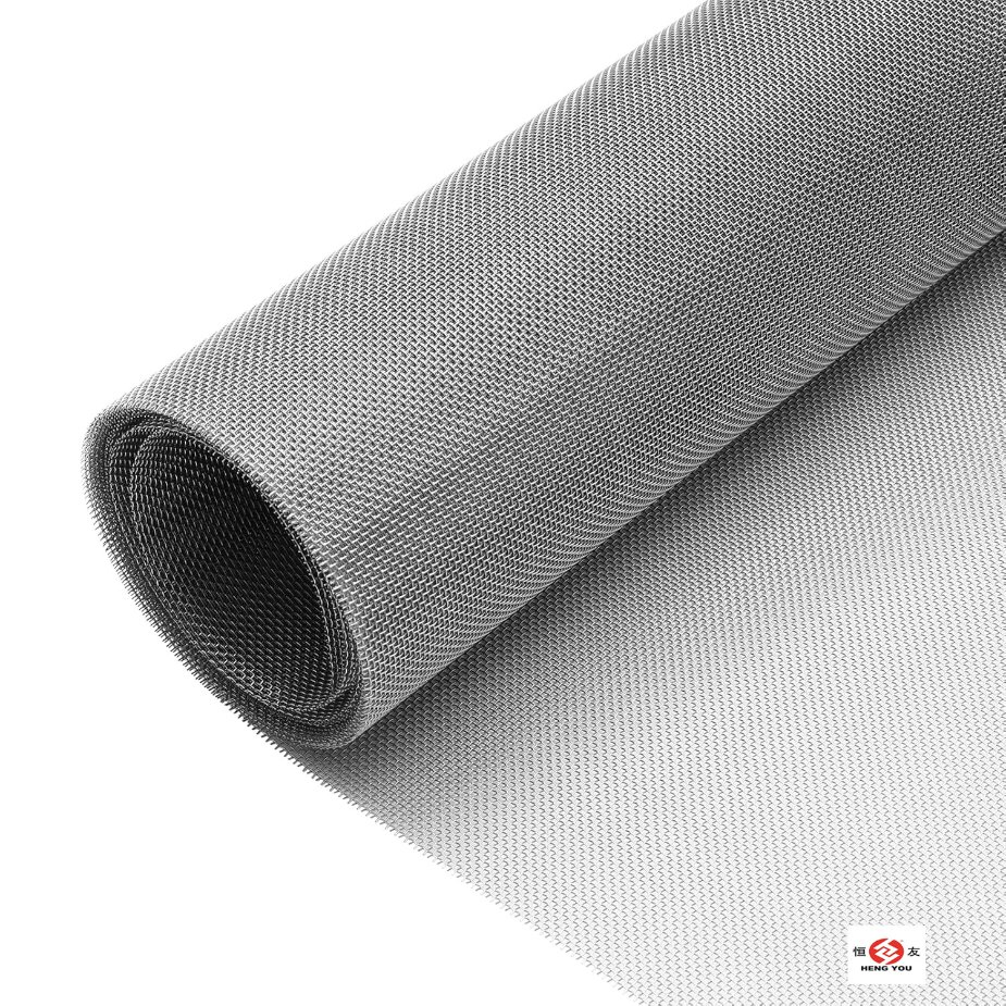 Plain Woven 304 304L 316 Stainless Steel Square Fabric Wire Mesh Cloth for Filter and Industry
