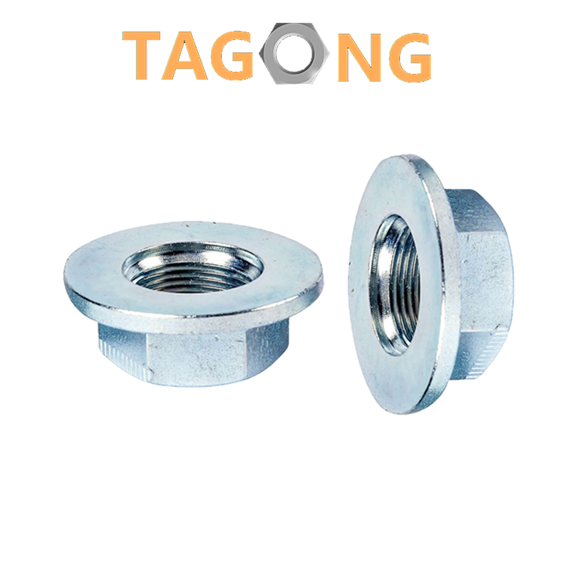 Гайка шестигранная фланцевая DIN6923 A2-70 из нержавеющей стали