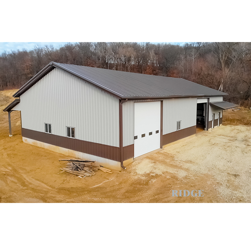 Prefabricated Steel Structure Warehouse Small Metal Garage for Storage