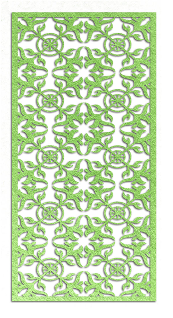 High Quality 9mm12mm 20mm Polyester Acoustic Carved Screen Panel for Office Space Barrier