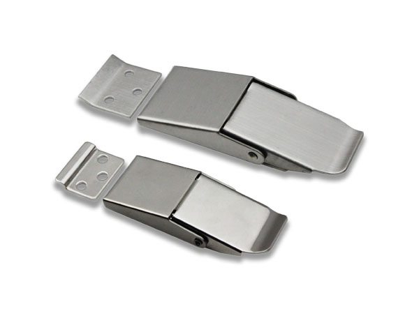 Polished Zinc Alloy Concealed Toggle Latch Draw Hasp