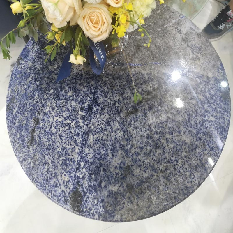 Luxury Blue Sapphire Brazil Crystal Polished Blue Bahia Granite 60*60