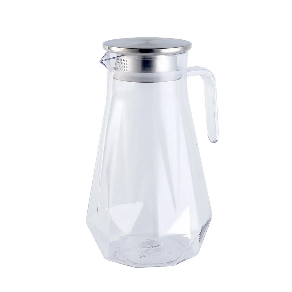 Acrylic Juice Pot - Custom Logo Transparent PC Water Pitcher