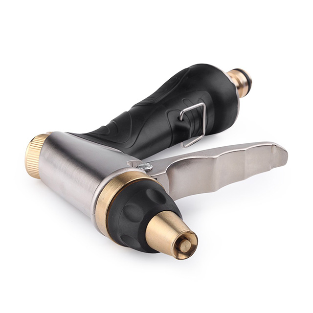 Heavy Duty Nozzle Garden Hose Squirt Gun, Adjustable Brass Nozzle Garden Hose Squirt Gun, New Stylish Irrigation Aqua Gun Sprayer