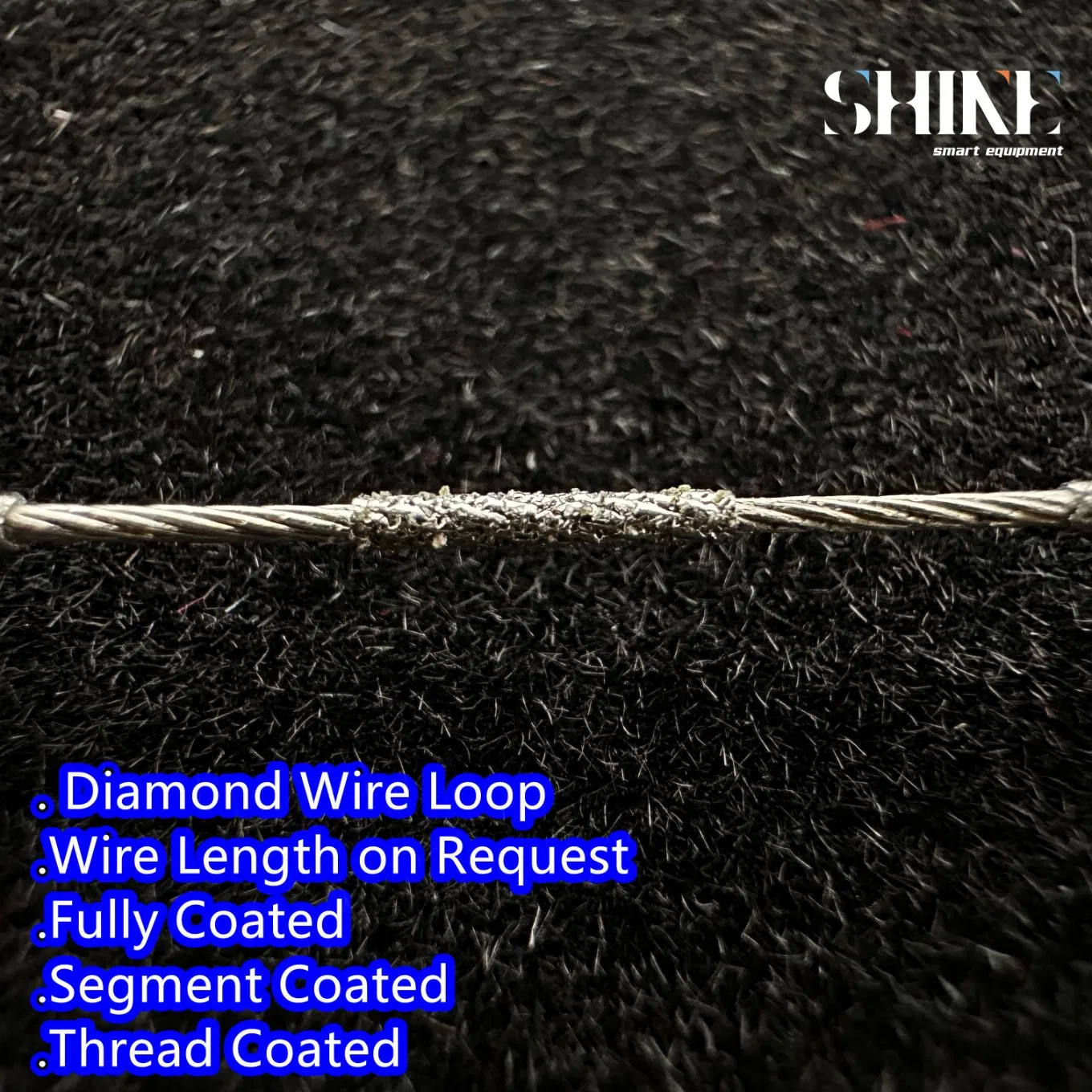 New Tech Diamond Wire Loop Saw for Unique Crystal Jade Cutting