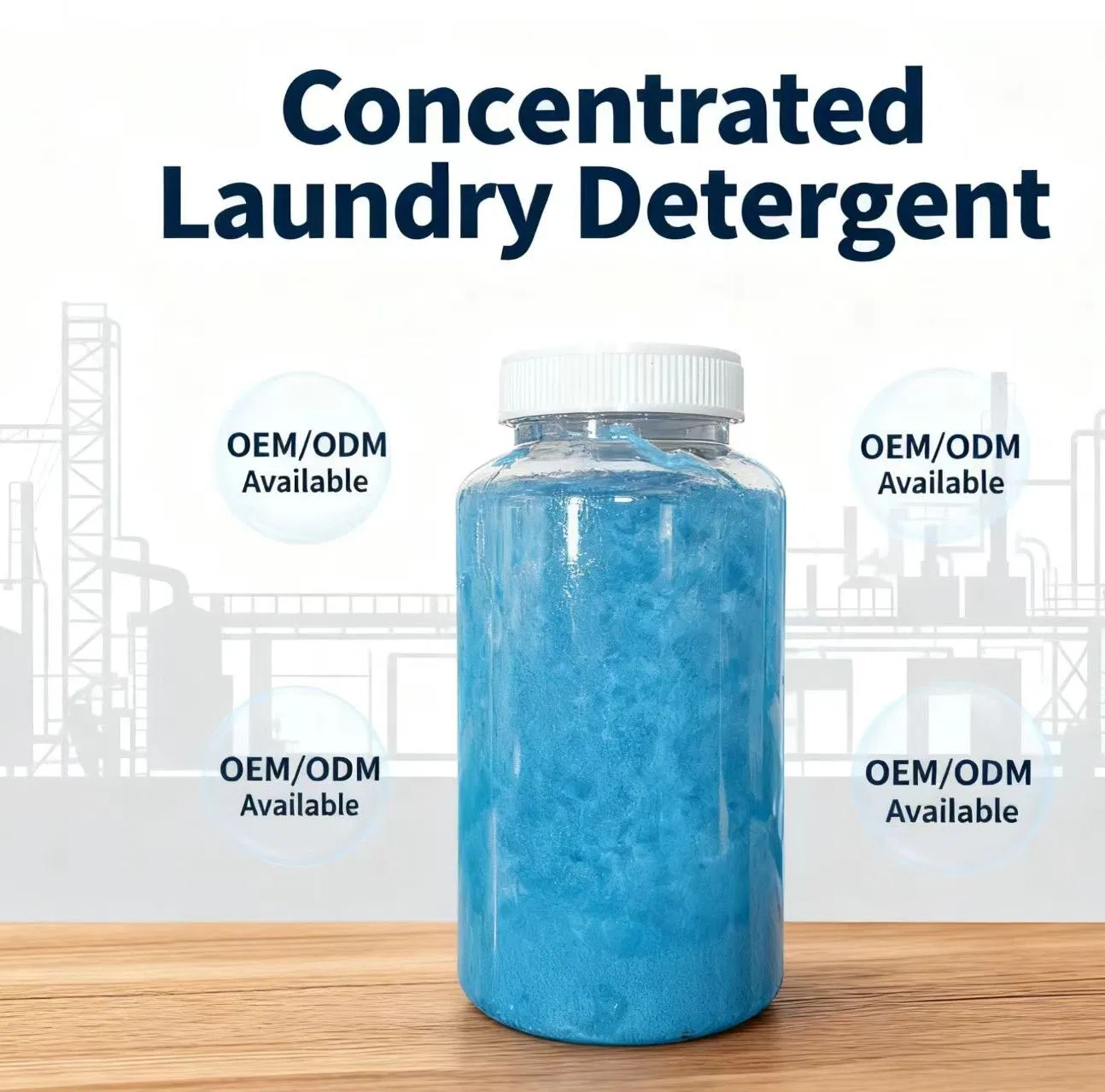1: 8 Laundry Liquid Factory Direct Phosphate-Free