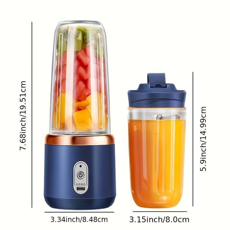 New Arrival Portable 400ml USB Rechargeable Electric Fruit Juicer