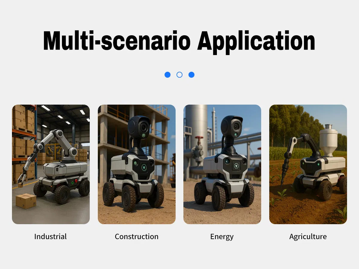 Mini B2b Delivery Vehicles Robotic Mobility Platform with Robot Chassis Kit