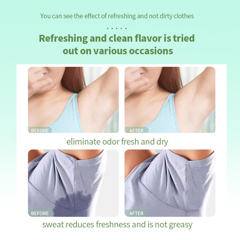 Natural Long Lasting Fragrance Moisturizing Armpit Odor Antiperspirant Deodorant Spray