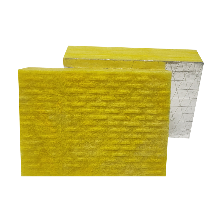 Eco-Friendly Fireproof Glasswool Board for Steel Structure Wall/Roof/Ceiling Insulation Needs