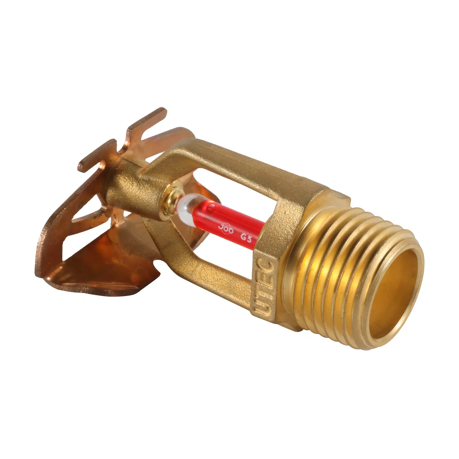 Ut0001-UL&FM Listed Job Glass Bulb Sidewall Sprinkler -Brass Finish