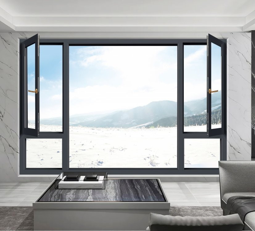 PA The Latest Simple Design Aluminum Sliding Window Price Is Cheap Aluminum Frame Glass Window