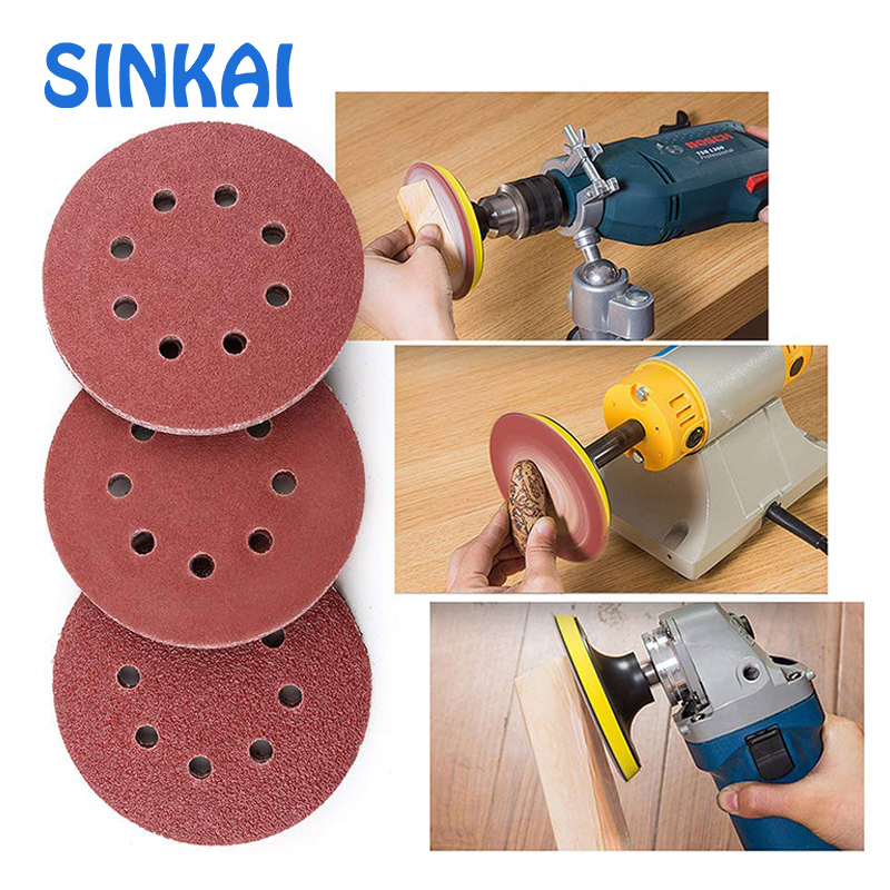 Шлифовальные диски 125 мм для авто, водостойкие