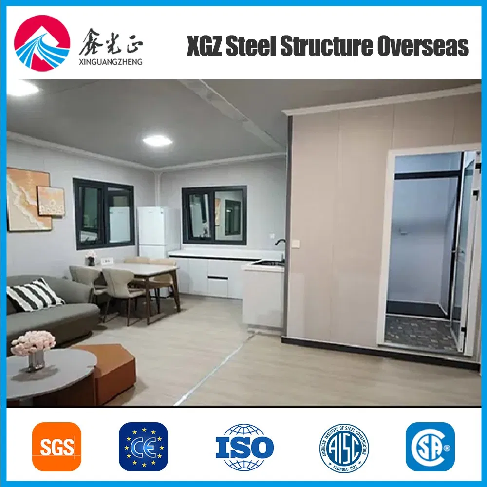 China Hot Selling Modular Buildings House Prefabricated Hut with Container