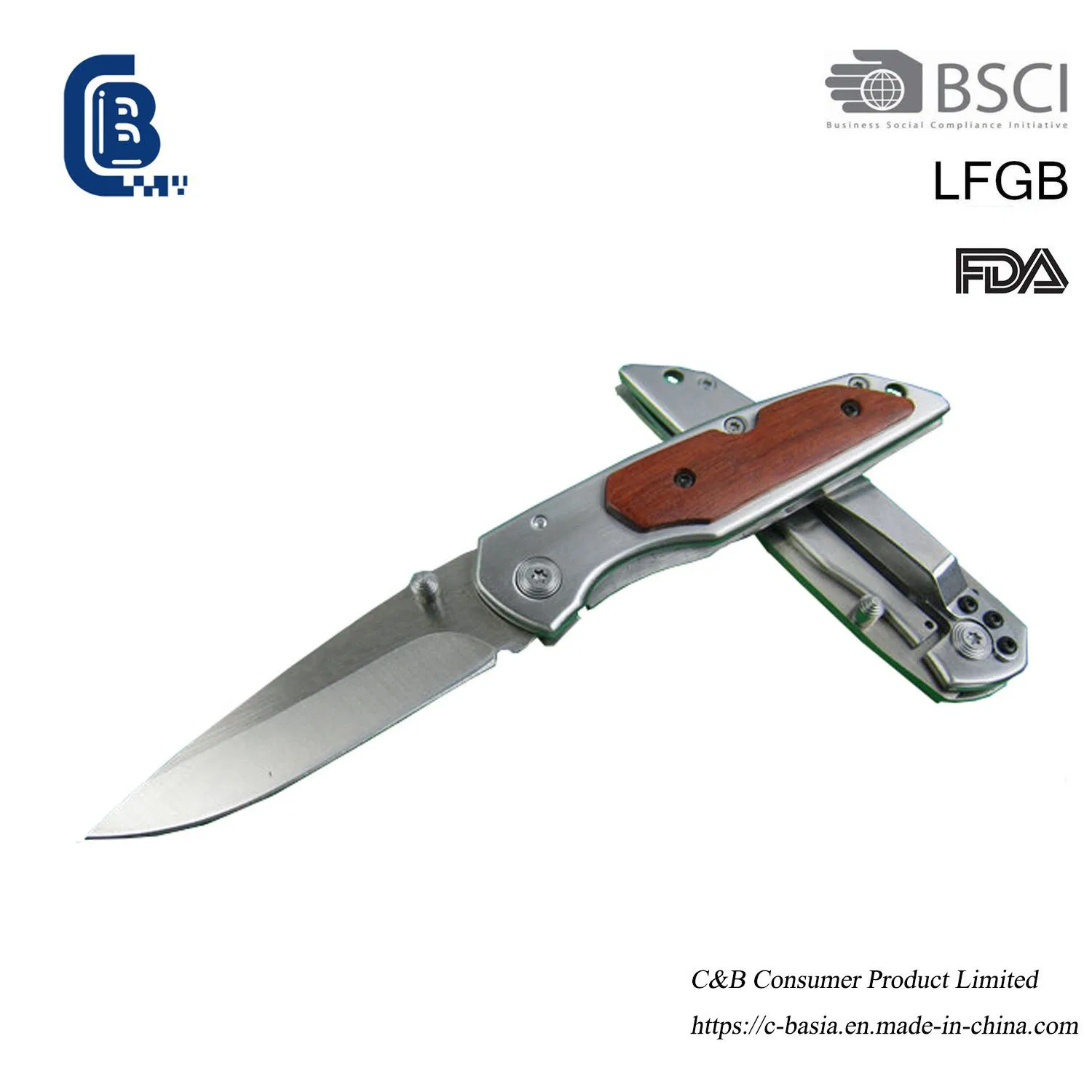 Folding Portable Folded Survival Camp Combat Outdoor Hunting Pocket Cutting Knife