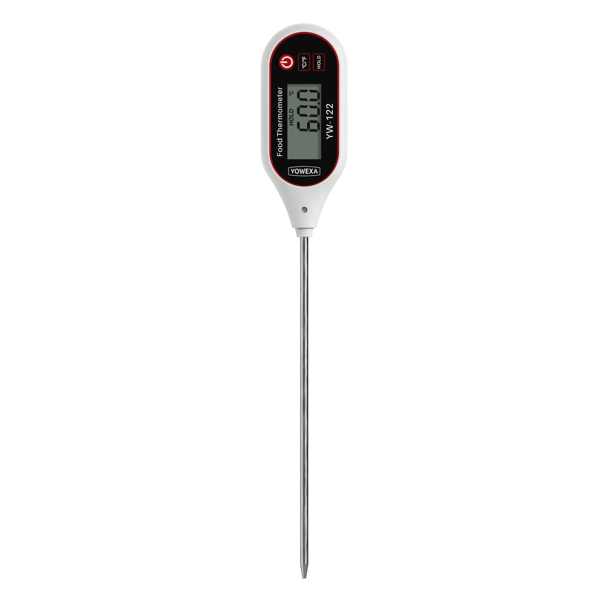 Yowexa Yw-122 Fast Response Cooking Thermometer Food Digital BBQ Meat Thermometer with High Accuracy