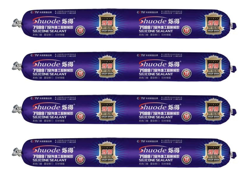 High Bonding Neutral Silicone Rubber Door and Window Structural Adhesive