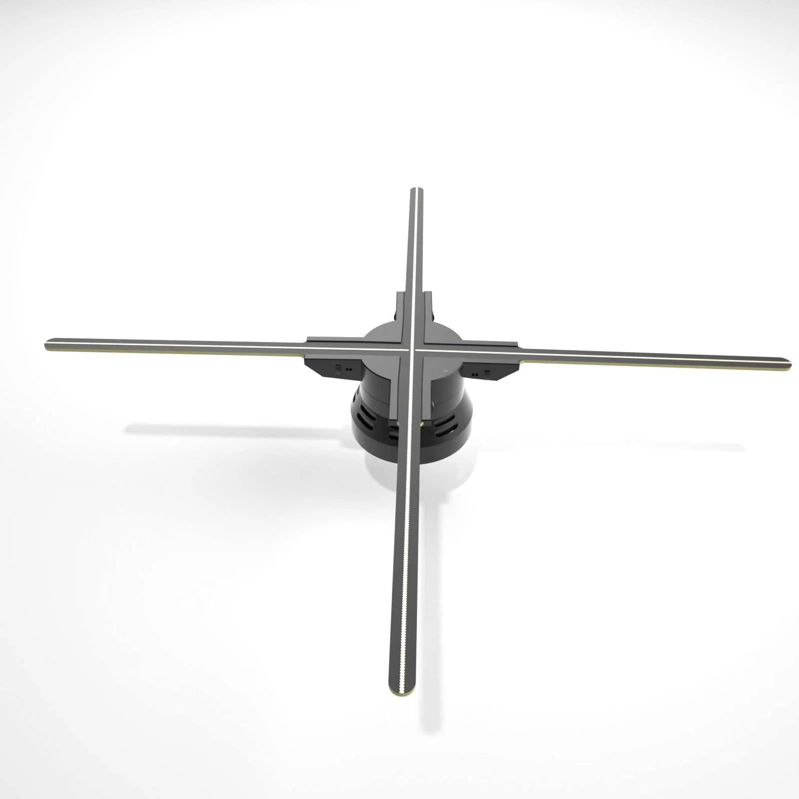 3D Holographic Naked Eyes 3D Fan with WiFi APP Control