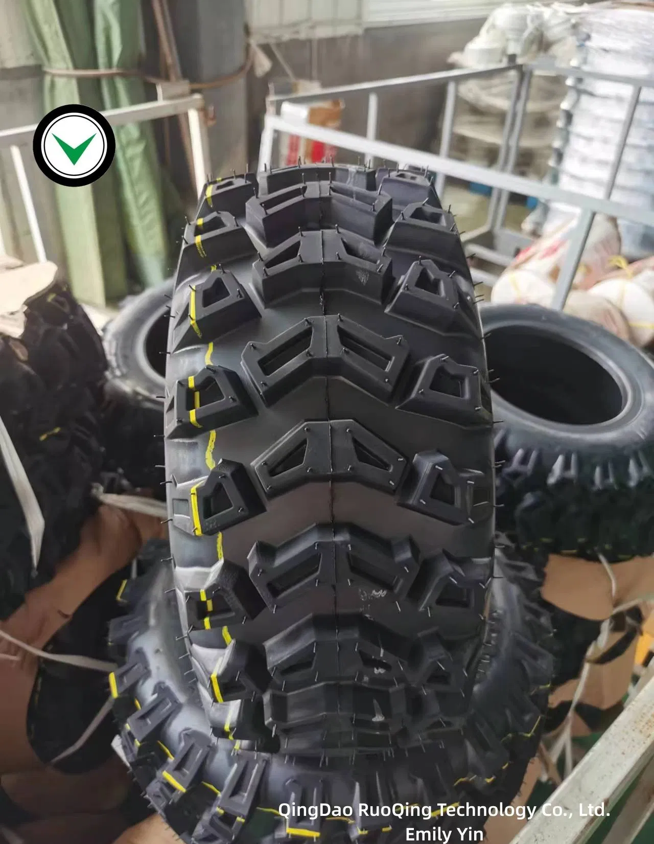 13X5.00-6 Snow Blower Thrower Mud Ice Wheel /Tyre /Tire with DOT/E4/Reach/ISO9001