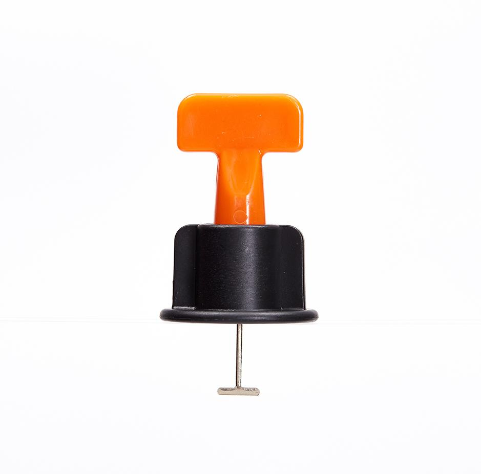 Removable T Shape Leveling System for 3-12mm Tile Thickness, 100PCS