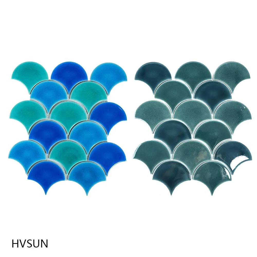 Glass Mosaic Tile for Bathroom Tiles Swimming Pool Home Decoration High Quality Durable UV Protected for Hotel Resort Commercial Projects