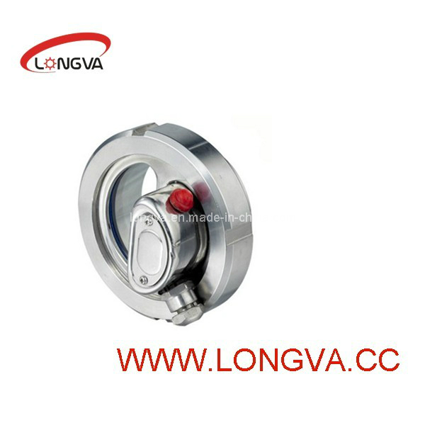 Sanitary Stainless Steel Sight Glass with Light