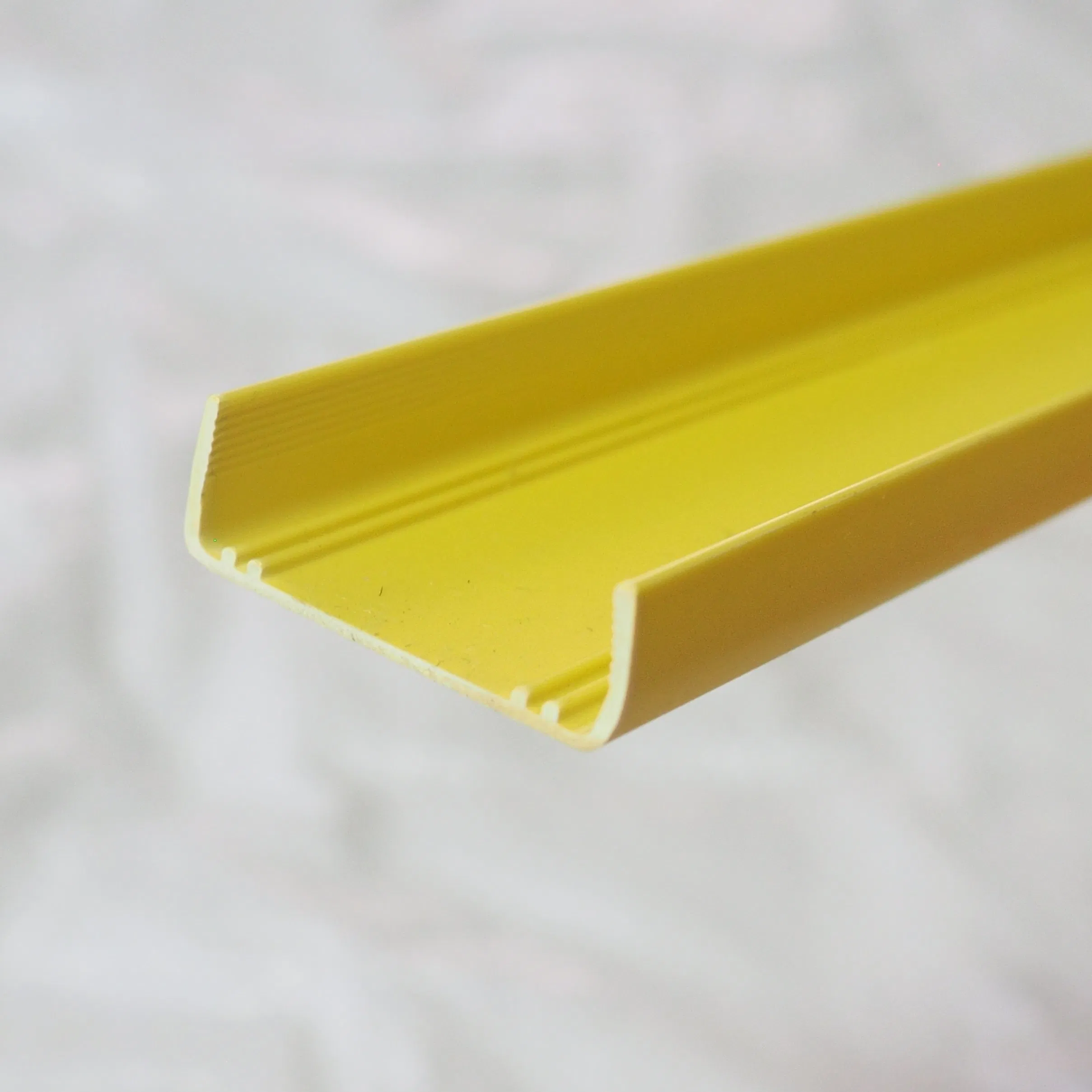 PVC Window Profile Extruder LED PVC Extrusion Profile Smooth Surface