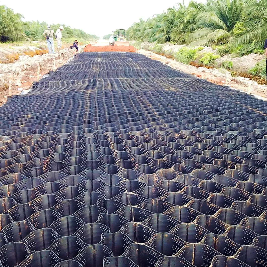 Honeycomb Mesh Interlocking Paver Panel Geocell Price for Gravel Stabilizer