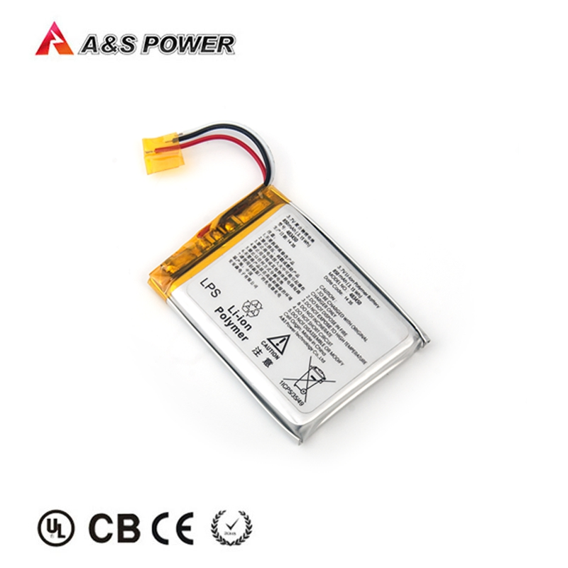 Headset Batteries 3.7V 483450 Li Ion Battery Rechargeable Lipo Battery 850mAh with UL Un38.3