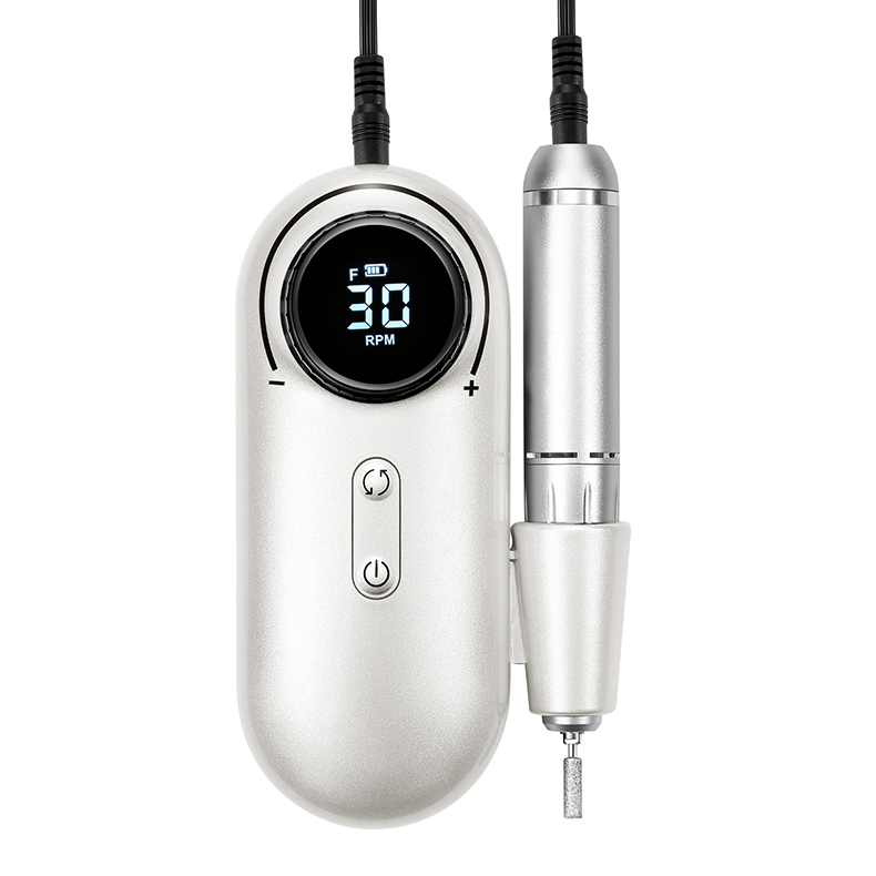 Machine Rechargeable E File Nail Drill Manicure Pedicure Set Gradient Color 30000rpm Cordless Portable Electric Nail Drill