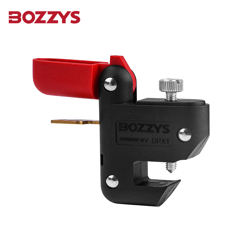 Bozzys Integrated Lock Cylinder for Molded Case Circuit Breaker Lockout
