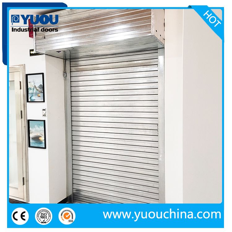 Double Layer Insulated Fire Rated Gi Roller Shutter Slats/ Rock Wool