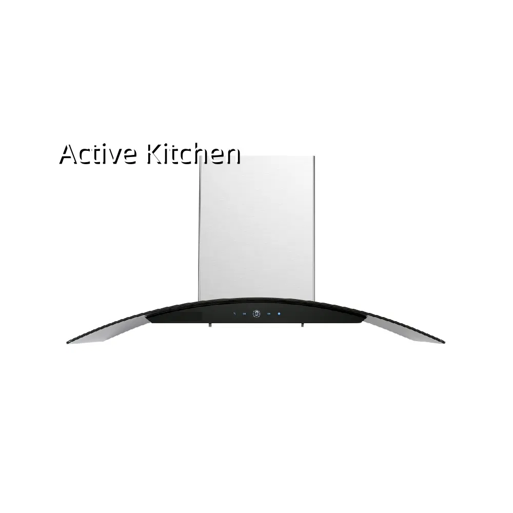 Curved Glass Hood 60/70/75/90cm, CE/CB/ETL, Made in China