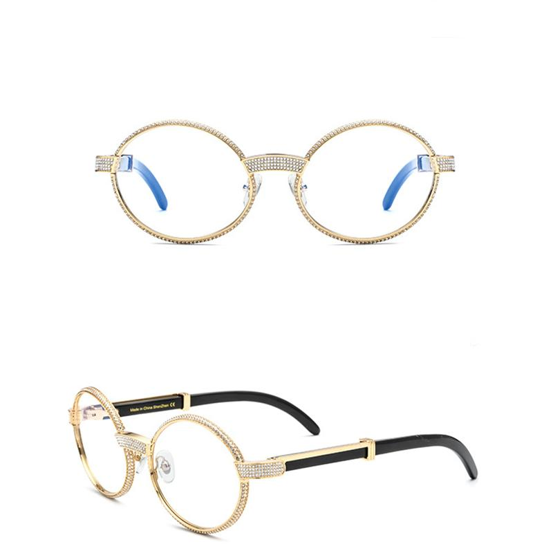 Really Buffalo Handmade Optical Frames Square Rimless Luxury Buffs Optical Frames