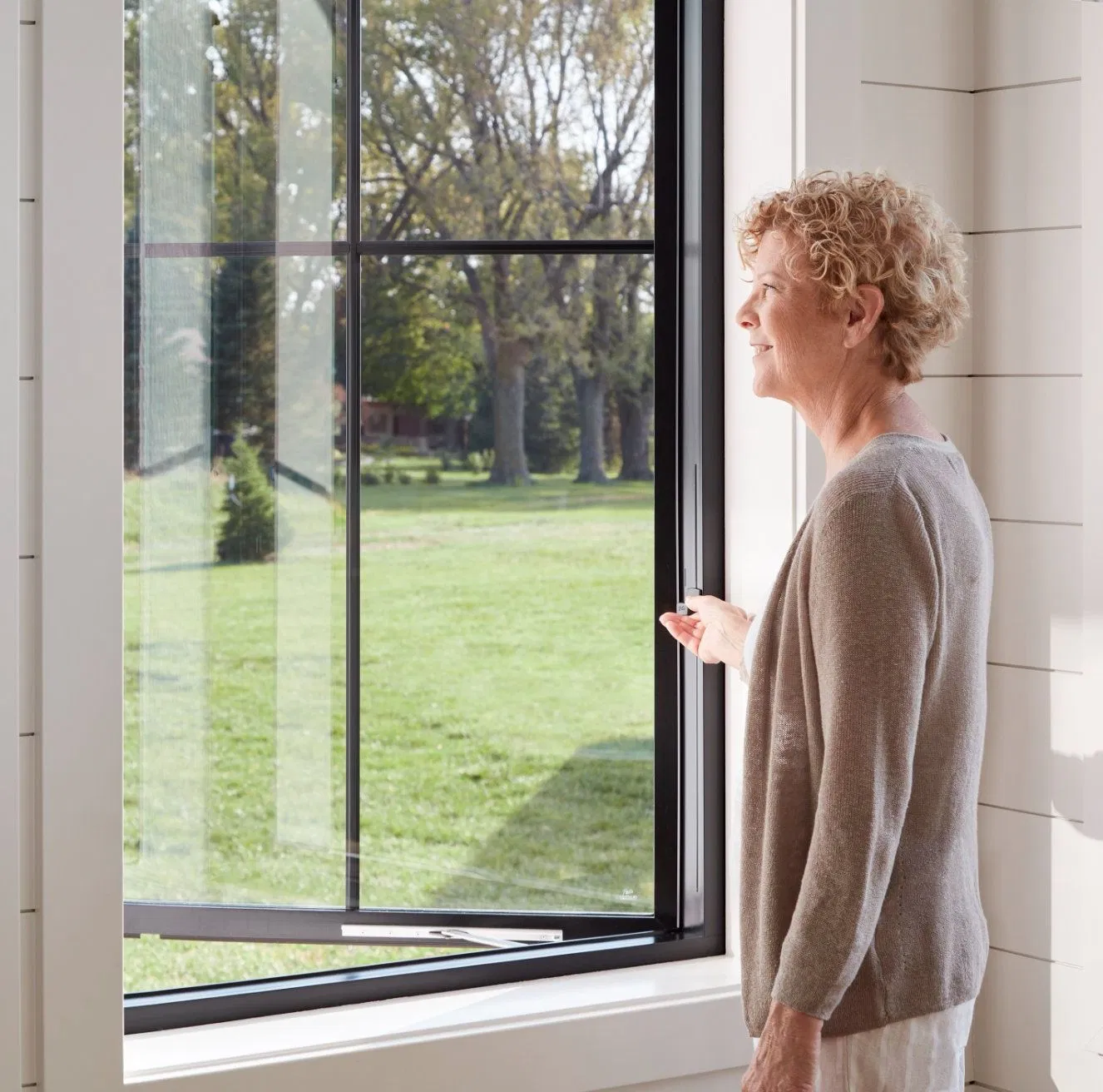 Thermal Break Soundproof Insect Windbreak Waterproof Aluminum Swing Window