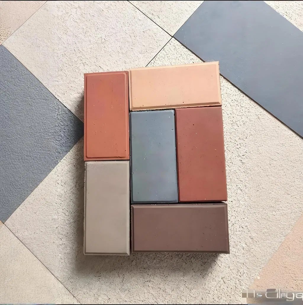 Fire Facing Square Machine Pallet Swimming Pool PC Road Clinker Durable Ceramic Permeable Water Permeable Garden Granite Clay Real Paving Stone Block Brick