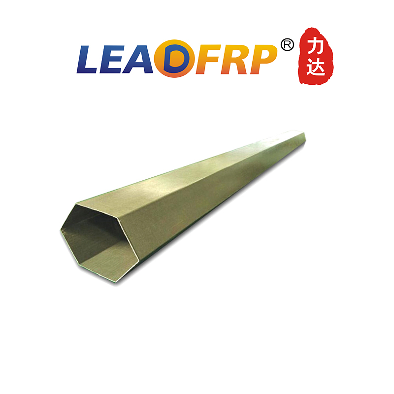 Electrical Insulating FRP Square Tube Non-Conductive Fiberglass Tube for Cable Support