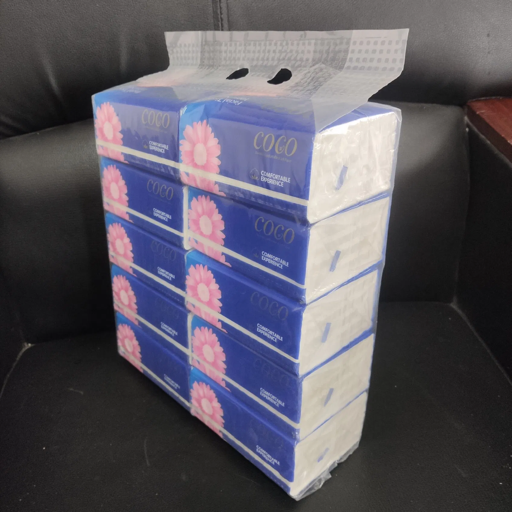 OEM Wholesale Eco-Friendly Custom Soft Premium Packet Facial Paper Tissue for /Home/Hotel/Office