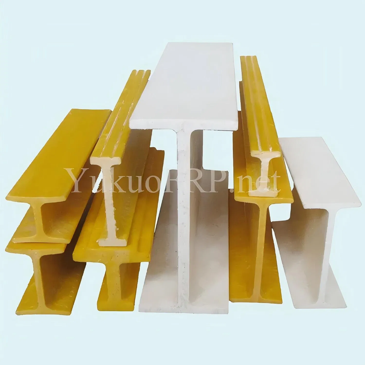 Color and Shape Custom Design GRP Profile /Fiberglass Profile