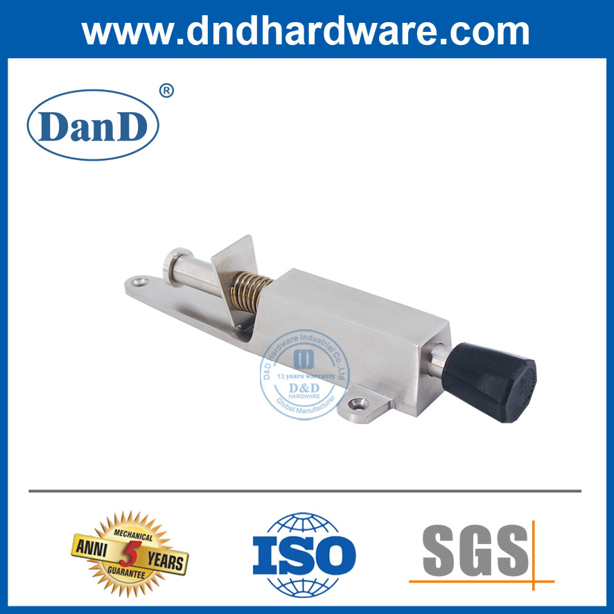 Spring Kick Down Door Swing Stop Foot Operated Door Holder Stopper